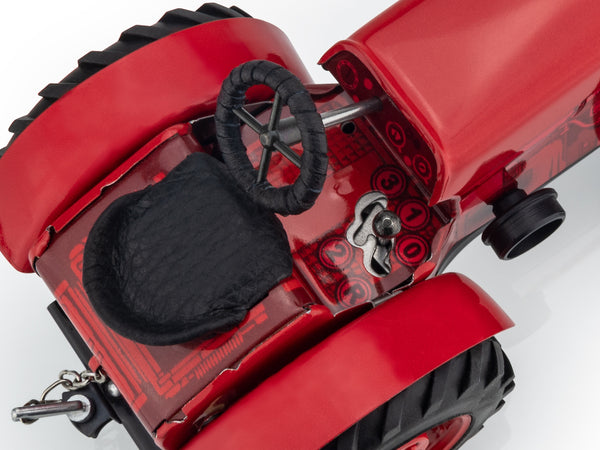 Kovap Tractor 75 Red gearbox and steering wheel detail