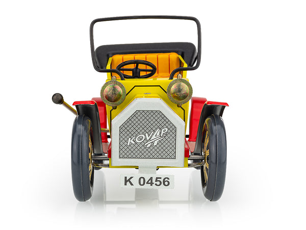 Kovap vintage tin car model front view
