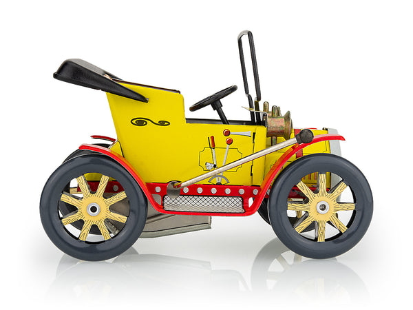 Kovap vintage tin car model side view