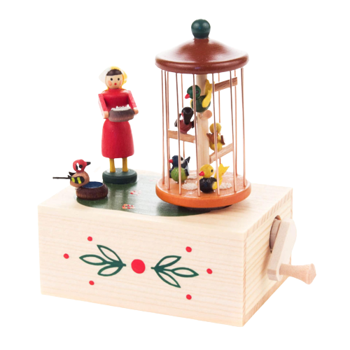 Bird Cage Music Box