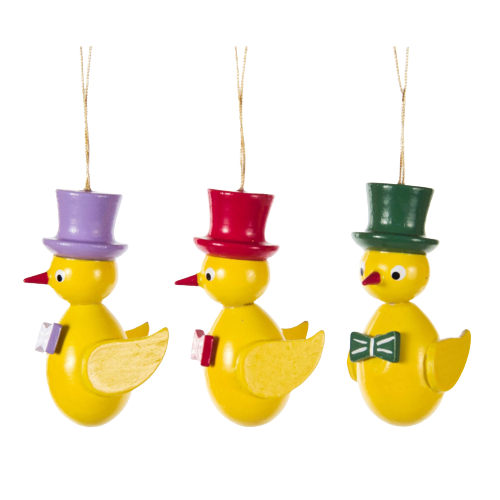 Dregano - Chick Easter Tree Decorations (choice of 3 designs)