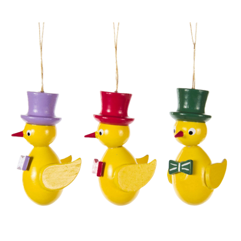 Dregano - Chick Easter Tree Decorations (choice of 3 designs)