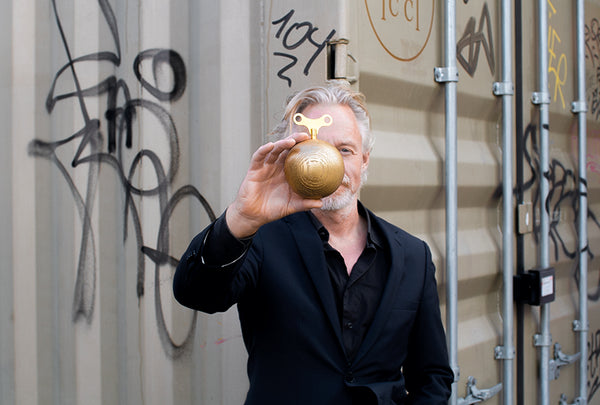 Golden Oak Music Box - Oak Wood Gold Brushed