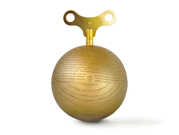 Golden Oak Music Box - Oak Wood Gold Brushed