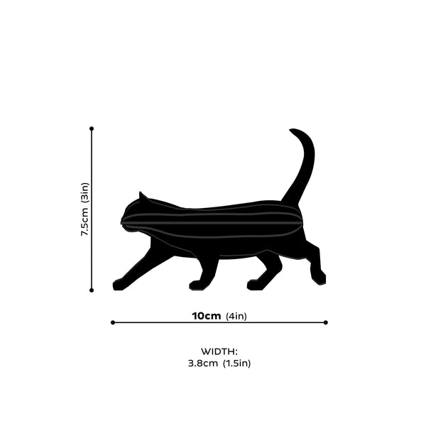 Lovi Cat Black 12cm