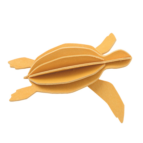 Sea Turtle 12cm Warm Yellow