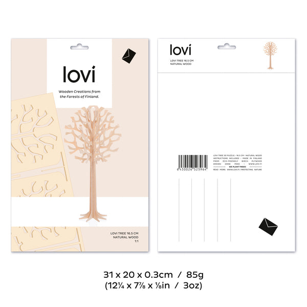 Lovi Tree - Pale Green 16.5cm