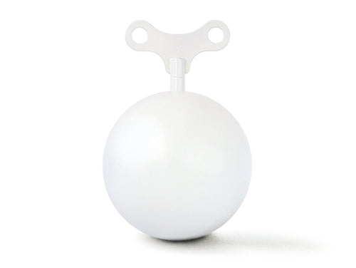 Snowball Music Box - Beech Wood White Lacquered