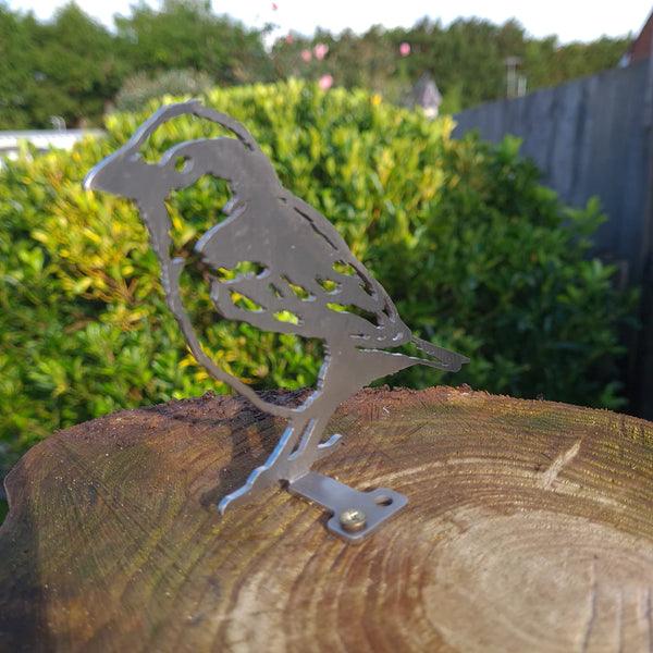Metal Motif - Sparrow Fence Topper